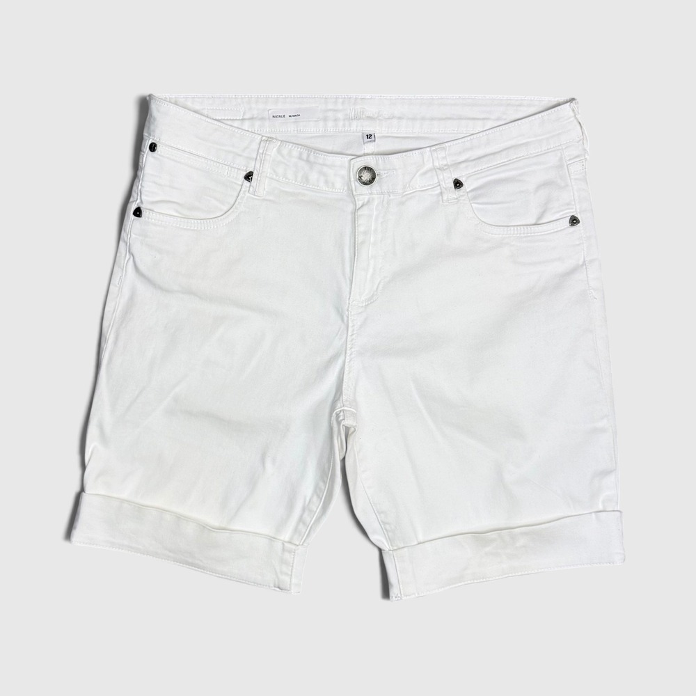 KUT from the Kloth Natalie Bermuda Shorts - Women's - 12 - White